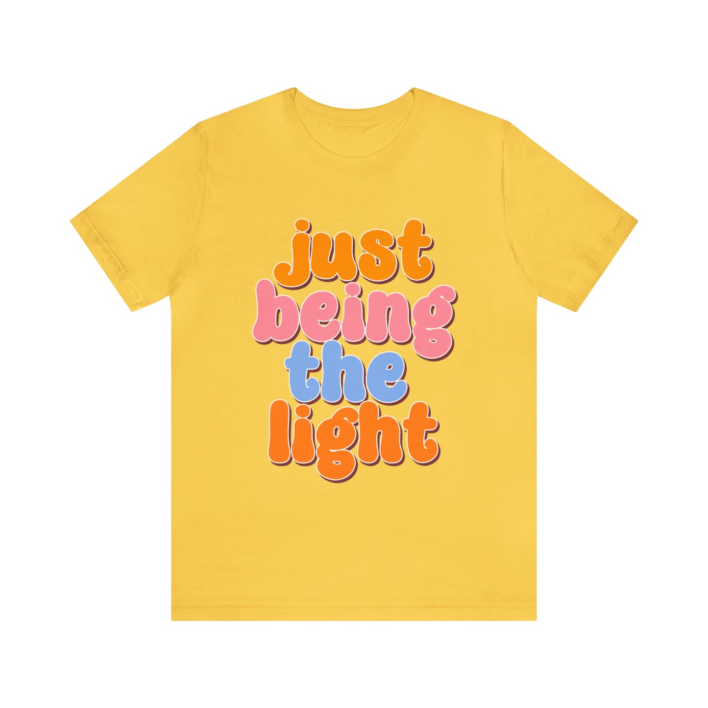 Just Being The Light Jersey Short Sleeve Tee