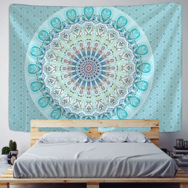 Mandala Dreamscape: Boho Decor Wall Hanging Tapestry