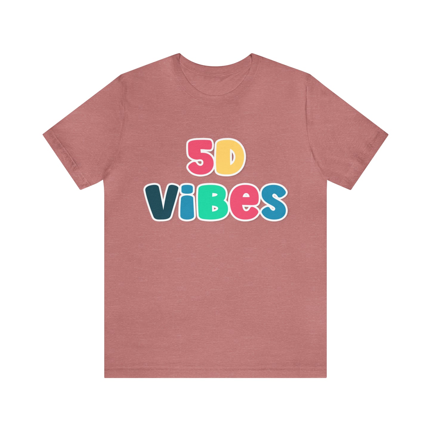 5D Vibes Jersey Short Sleeve Tee