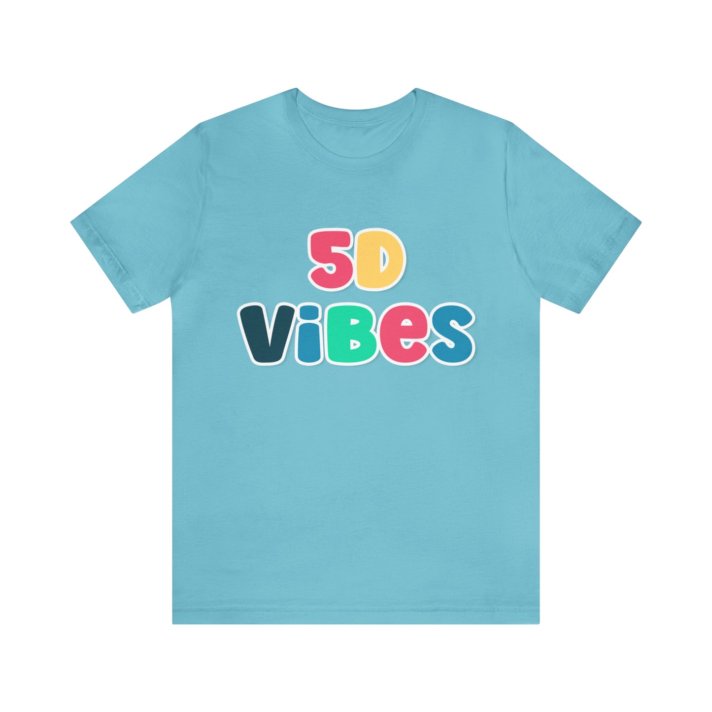 5D Vibes Jersey Short Sleeve Tee