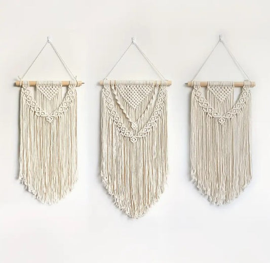 Tassel Bohemian Lace Hand-Woven Tapestry