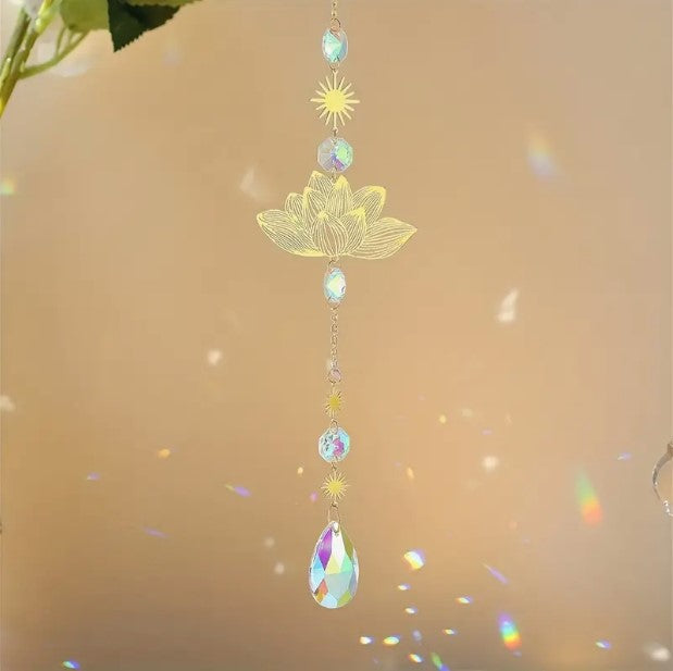 Aura Faux Crystal Suncatcher