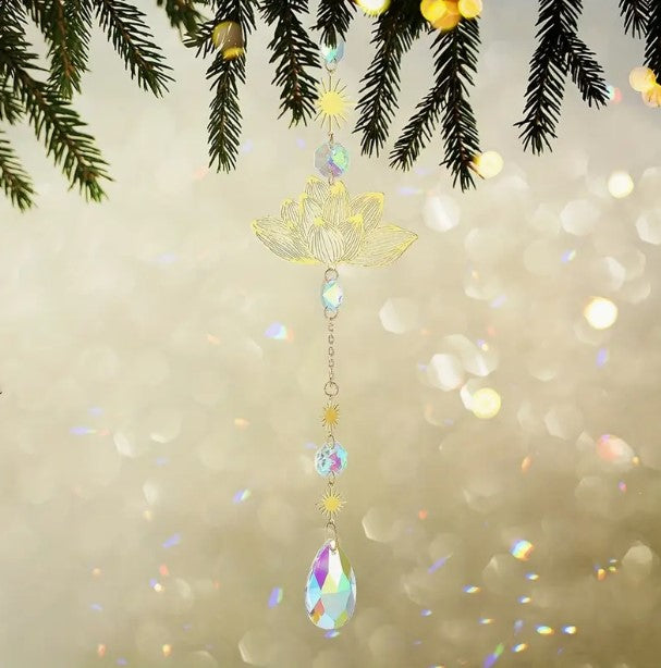 Aura Faux Crystal Suncatcher