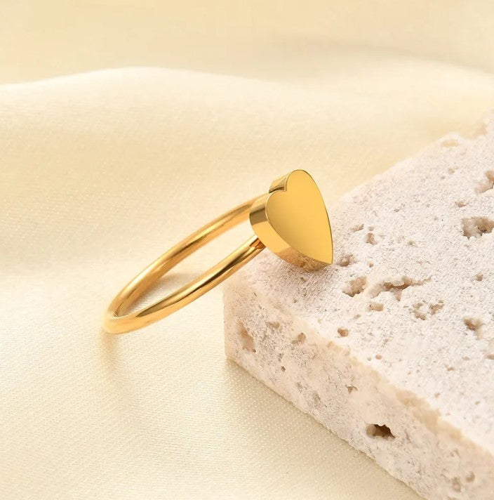 Heart of Gold Ring