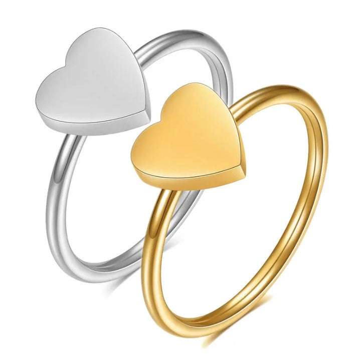 Heart of Gold Ring