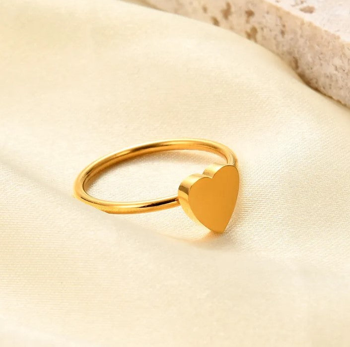 Heart of Gold Ring