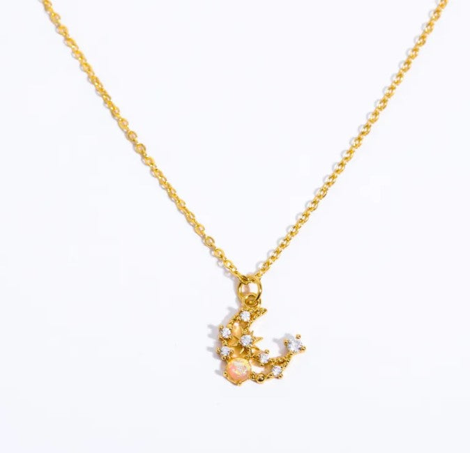 Celestial Necklace (Sun-Star-Moon)