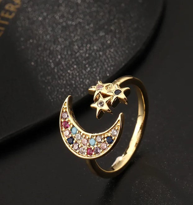 Constellation Ring (Star:Moon)