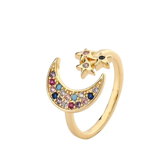 Constellation Ring (Star:Moon)