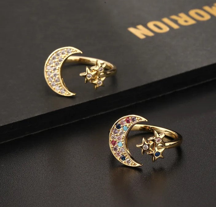 Constellation Ring (Star:Moon)