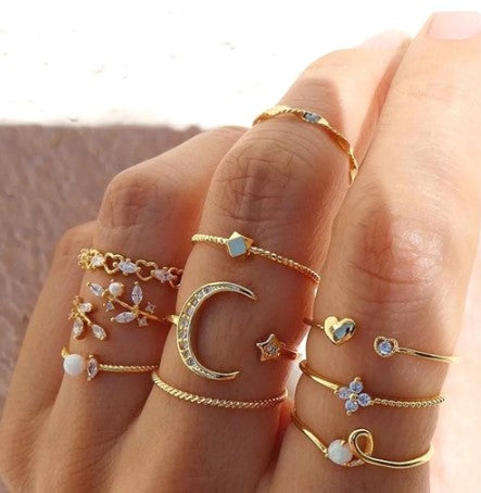 Ali Ring Set Layered