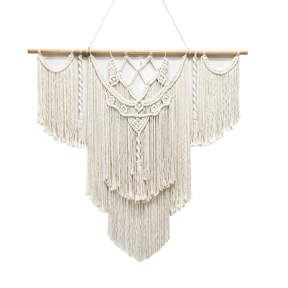 Exquisite Macramé Wall Decor - Large 39 x 35 Inches