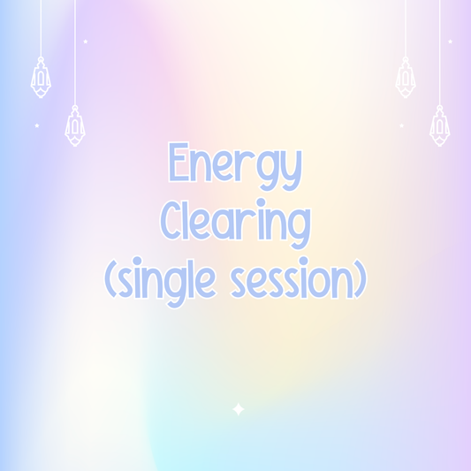 Energy Clearing (Single Session)