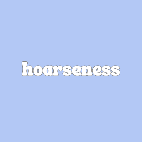 Hoarseness