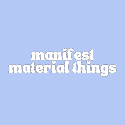 Manifest Material Items