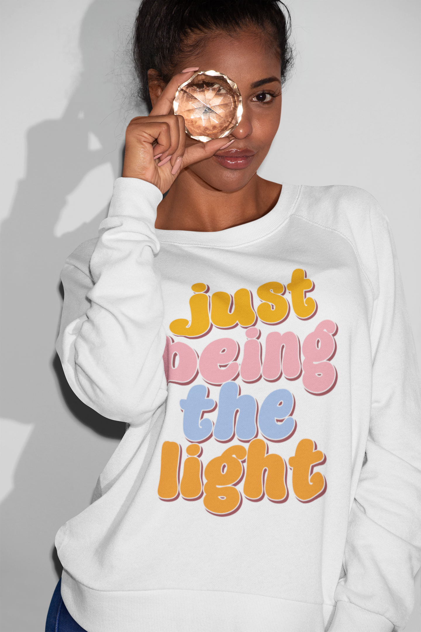 Just Being The Light Sweatshirt